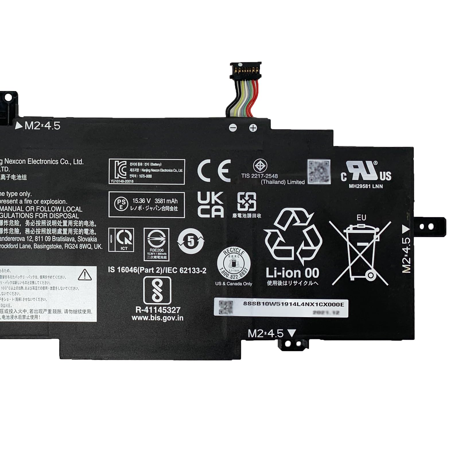 Amazon.com: EPYOBW L20L4P72 Laptop Battery 57Wh 3711mAh 4-Cell